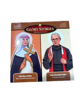 Glory Stories CD Volume 10 Saint Rose Lima St Maximilian Kolbe NEW Holy Heroes